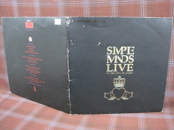 L#720◆２ＬＰ◆ SIMPLE MINDS 【 Live In The City Of Light 】