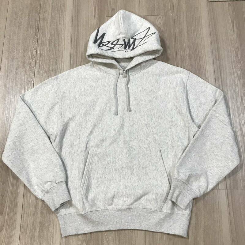 STUSSY BACK HOOD APPLIQUE HOODIE ピース ダイ フリース スウェット パーカー フーディー スムース ストック ロゴ 刺繍 トレーナー