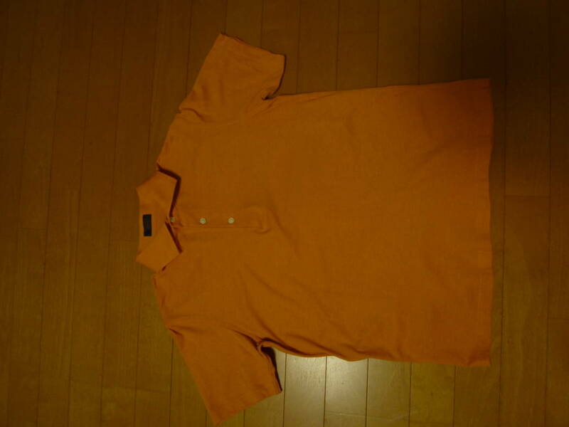  ☆中古☆　鎌倉シャツ　ポロシャツ　オレンジ　