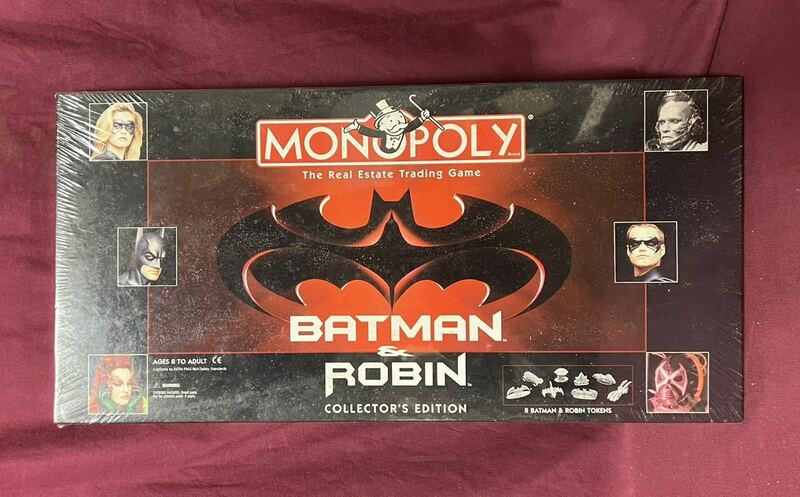 '97 ワーナーストア限定『BATMAN & ROBIN』MONOPOLY バットマン ロビン モノポリー ボードゲーム DC COMICS