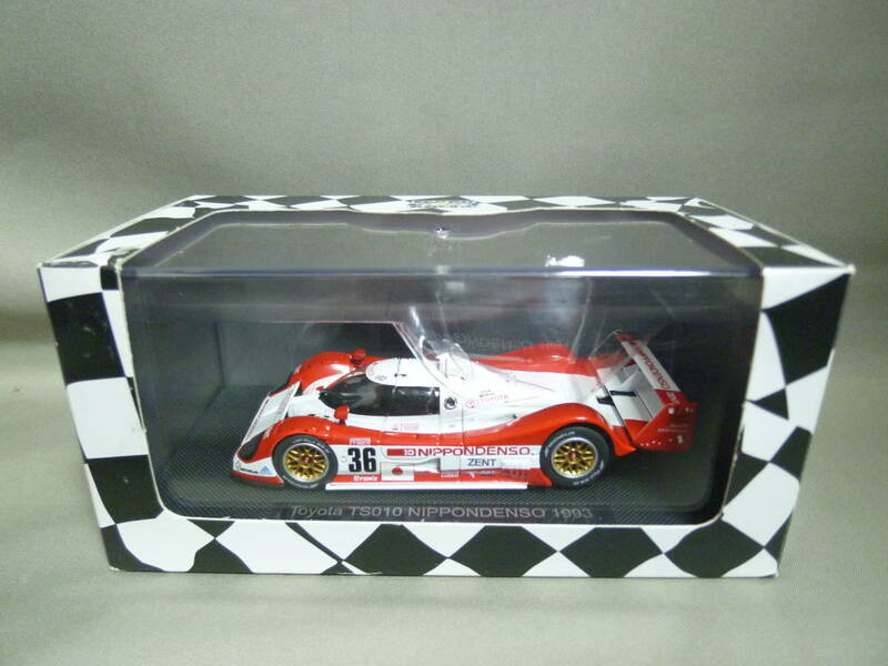 エブロ 1/43 トヨタ TOM'S TS010 ♯36 E.アーバイン 関谷正徳 ルマン24h 1993