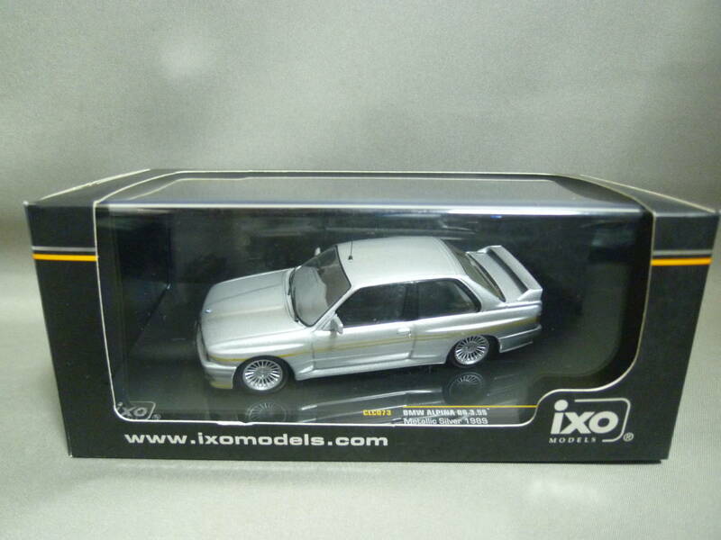ixo 1/43 BMW アルピナ B6 3.5S 1989 メタリックシルバー ALPINA