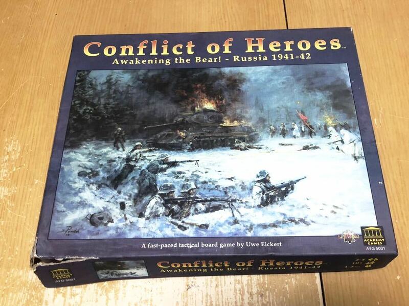 † 希少 Conflict of Heroes コンフリクト・オブ・ヒーローズ Awakening the Bear! - Russia 1941-42 ボードゲーム ウォーゲーム 英語版