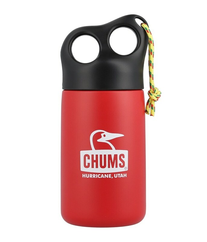 MO/CHUMS (チャムス) キャンパーステンレスボトル 300ml レッド CH62-1919