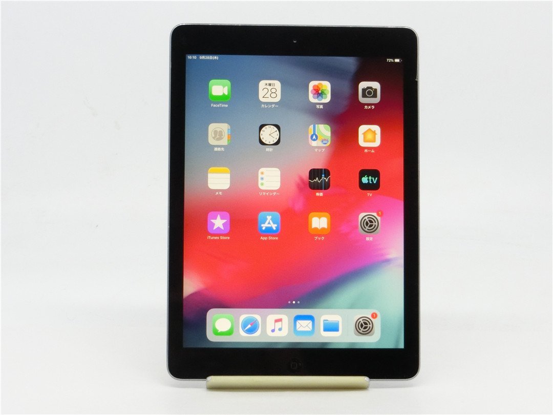 中古 【Apple】iPad Air A1474 WiFiモデル 容量16GB 　バッテリー88％　初期化済完動品　本体のみ　送料無料