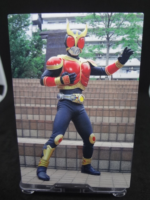 仮面ライダークウガ ライジングマイティ　Calbee 仮面ライダーチップスRカード