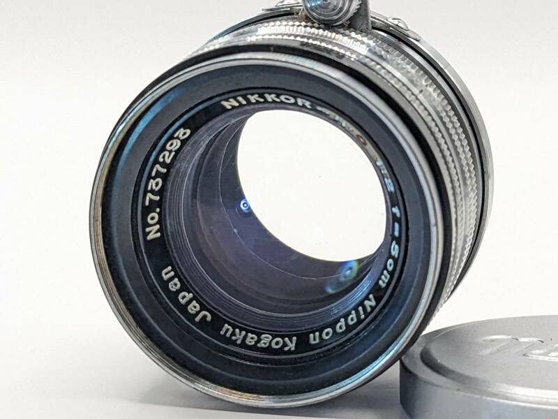 ★美品★ Nikon NIKKOR-H.C 5cm F2 沈胴 Nppon Kogaku Japan ニコン 50mm レンズ ライカ Lマウント #1229