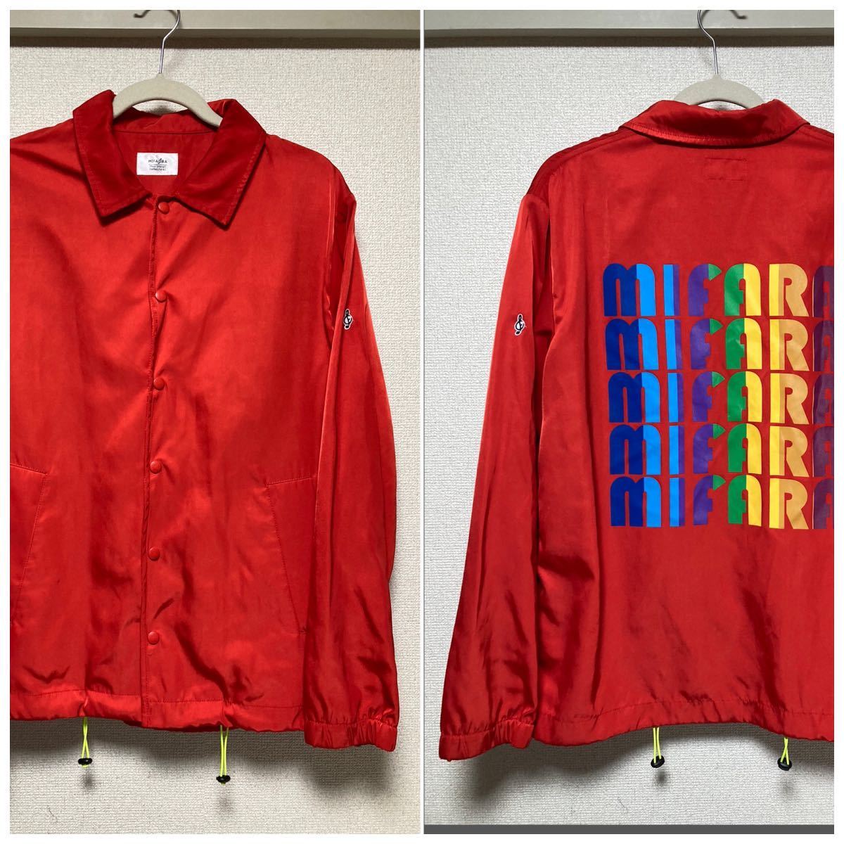 美品 MIFARA ミファラ コーチジャケット ナイロンジャケット ジャケット サイズL ミスチル 桜井
