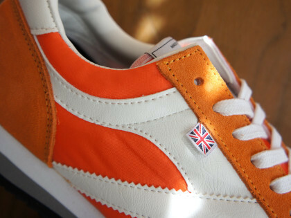 ★ 27.0cm（UK8）★ WALSH ウォルシュ TORNADO トルネード オレンジ TOR01394 イングランド製 ENGLAND スニーカー 靴 新品 即決 正規品 