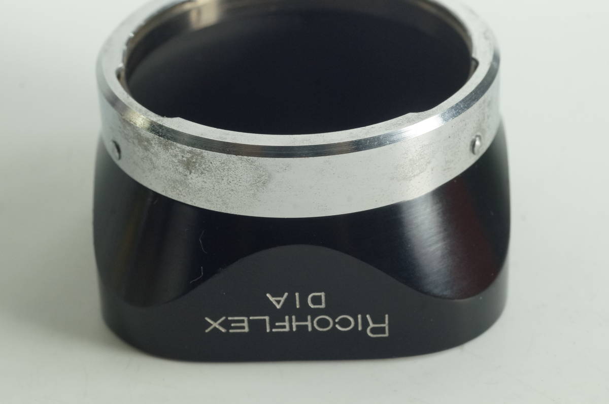 影AG【並品】RICOH リコー RICOHFLEX DIA 二眼レフカメラ 約37.5mm径フィルムカメラ レンズフード 理研光学、オールドリコー