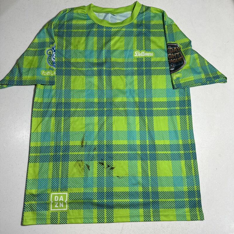 湘南ベルマーレ bellmare オフィシャル official DAZN ダゾーン コラボ 50周年 応援用シャツ 非売品 フリーサイズ 緑 グリーン 