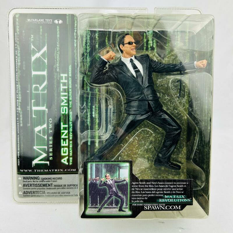 【送料込み】マトリックス エージェント・スミス フィギュア マクファーレン ドール The Matrix Agent Smith McFarlane Toys ＃326133