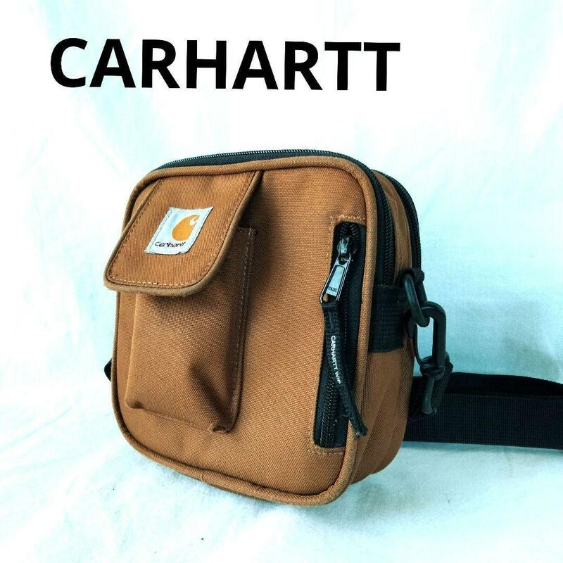 カーハート Carhartt WIP エッセンシャル バッグ スモール ブラウン Hamilton Brown ショルダーバッグ ダック キャンバス 男女兼用
