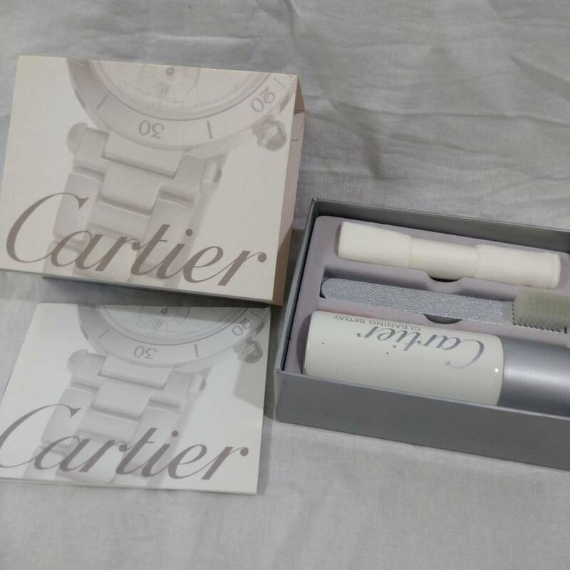 【CARTIER】カルティエ 時計用クリーナー メタルブレスレット用 お手入れキット クリーニングセット【ブランド 時計 ジュエリー 高級】