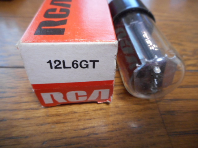 真空管　RCA 12L6GT　箱入り1本
