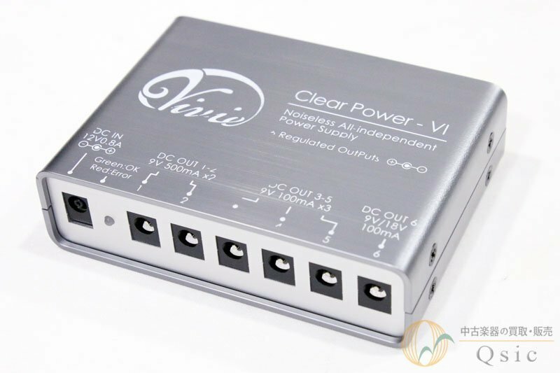 【訳あり】[中古] Vivie Clear Power-VI 独立レギュレート仕様/徹底されたローノイズ [TJ295]