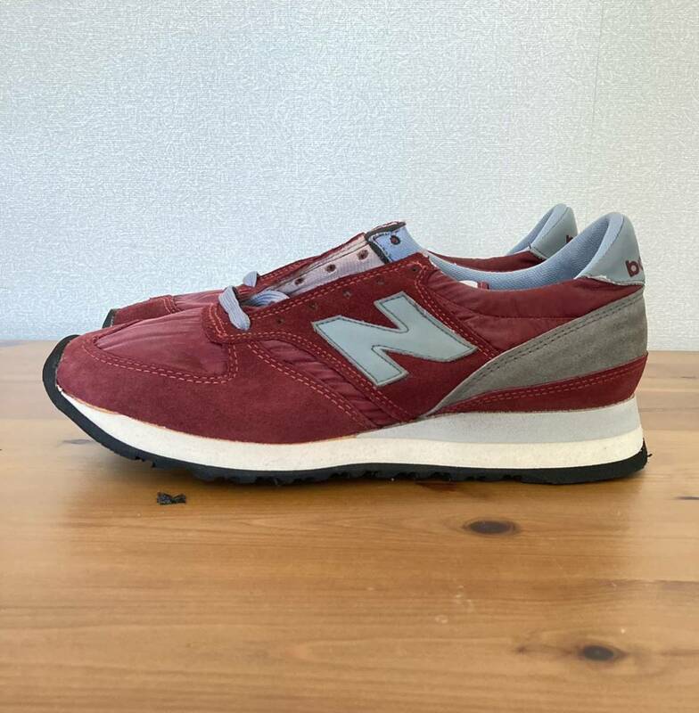 1980年代 ニューバランス newbalance デットストック M730 アメリカ製 8.5EE 26.5cm