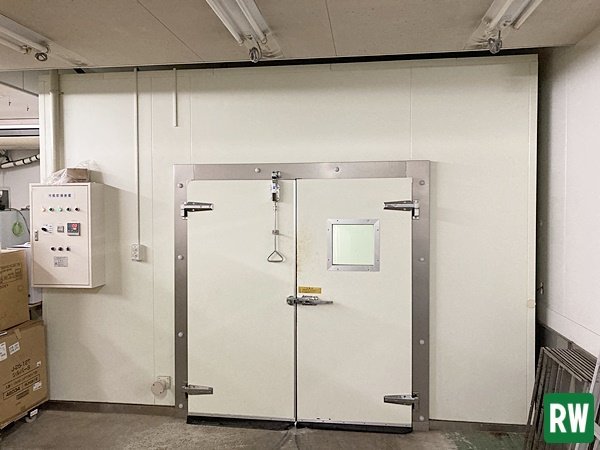 プレハブ 冷風乾燥庫 三菱電機 SE-50 三相200V 2015年製 W3830×D1705×H2700 冷風乾燥装置 動画あり [6-239215]