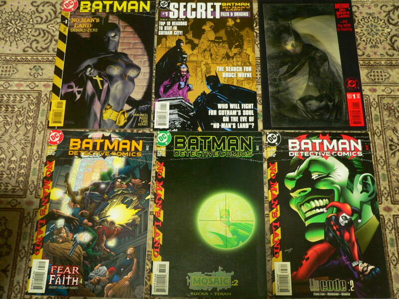 アメコミ　DCコミックス　バットマン　ノーマンズ・ランド、ディティクティブコミックス　計6冊
