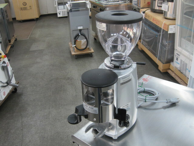 保証付【MAZZER】【業務用】【中古】　グラインダー　MINI TIMER　単相100V　※60Hz専用 W168xD340xH470mm