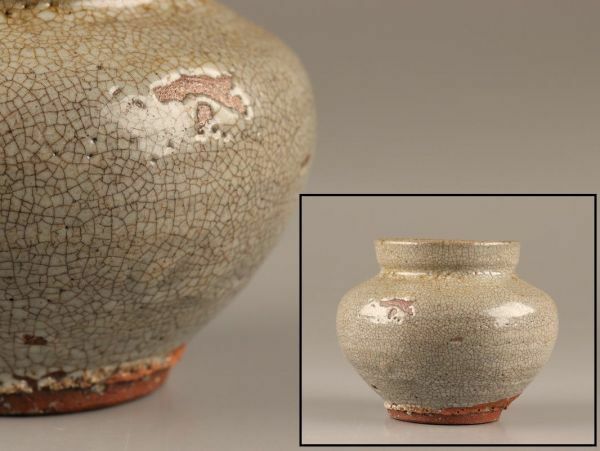 古美術 朝鮮古陶磁器 李朝 壷 時代物 極上品 初だし品 C2169