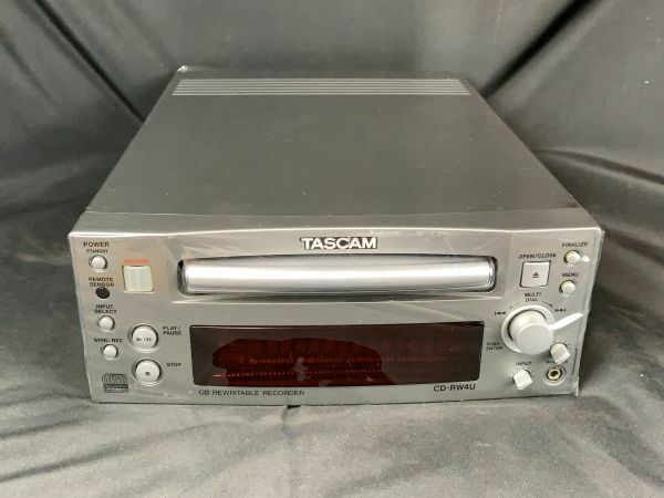 0u1k3aA109 動作品 TASCAM CD-RW4U 業務用CDレコーダー タスカム