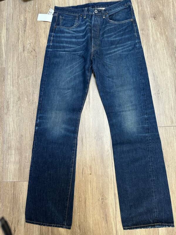 新品 即決 送料込 リーバイス ビンテージ レプリカ LVC LEVI’S 44501-0037 W32 L34 1944年復刻 S501XX ヴィンテージ加工 大戦デニムパンツ