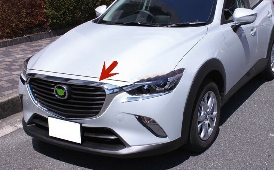 新品 マツダ Mazda CX-3 2015- フロントガーニッシュ