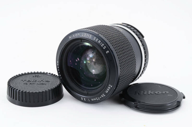 2476 【並品】 Nikon Series E Zoom 36-72mm f/3.5 Ai-s MF Lens ニコン MF単焦点レンズ 1008