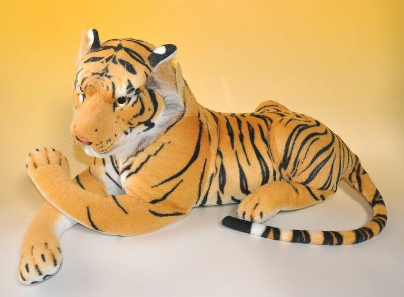 リアルアニマル　BIG　ぬいぐるみ　虎/トラ/タイガー　全長約80cm　動物