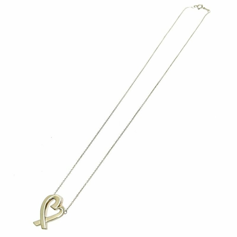 TIFFANY&Co. ティファニー シルバー パロマピカソ ラビングハート ネックレス 5.4g 925刻印 203284 ネックレス