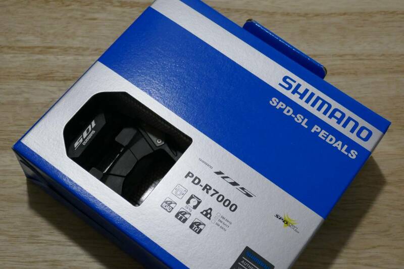 SHIMANO PD-R7000 SPD-SL シマノ ビンディングペダル ブラック 105