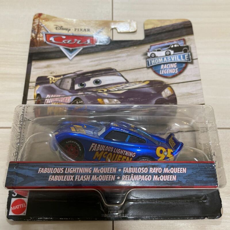 マテル カーズTHOMASVILLE RACING LEGENDS チップ ファブュラス ライトニング マックィーン トーマスビル MATTEL CARS ミニカー 95