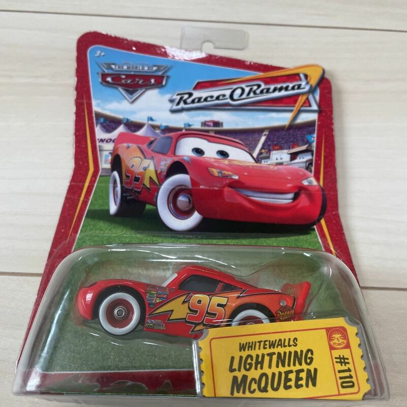 マテル カーズ MATTEL CARS ライトニング マックィーン LIGHTNING McQUEEN ミニカー ホワイト タイヤ WHITEWALLS 白色