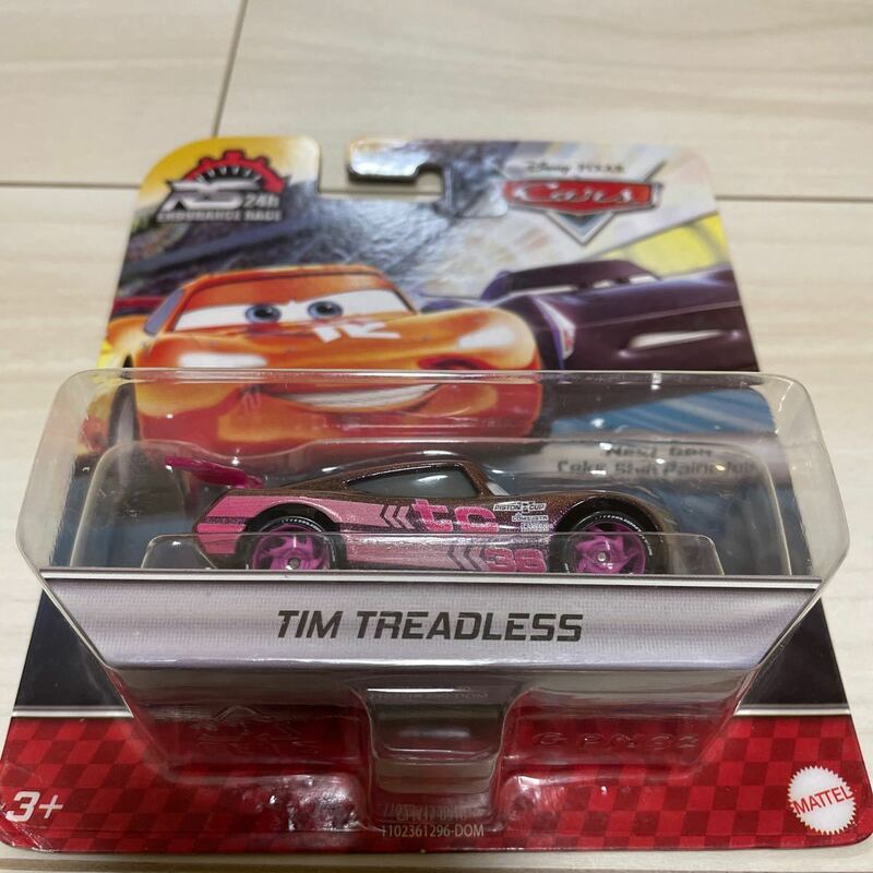 マテル カーズ ティム トレッドレス MATTEL CARS ミニカー キャラクターカー 次世代レーサー RS 24h エンデュランス TIM TREADLESS 36 tc