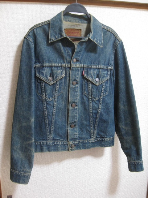 levis リーバイス　71557　ビックE　3rd　ヴィンテージレプリカ　ジージャン　サイズ３８　古着　デニム　ジャケット　復刻