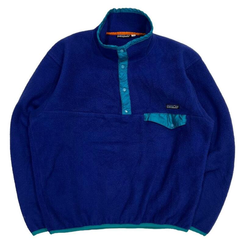 【L】古着 Patagonia スナップT フリースジャケット