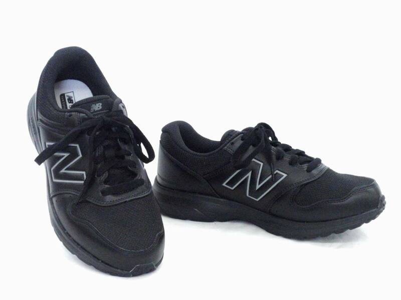 ニューバランス MW550 BK4 ブラック 26.5cm(US8.5) ウォーキングシューズ 軽量 幅広 new balance