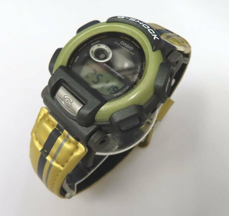 #72080 美品 CASIO カシオ G-SHOCK DW-003 Gショック クオーツ 腕時計 Gミックス ゴールド メンズ ウォッチ
