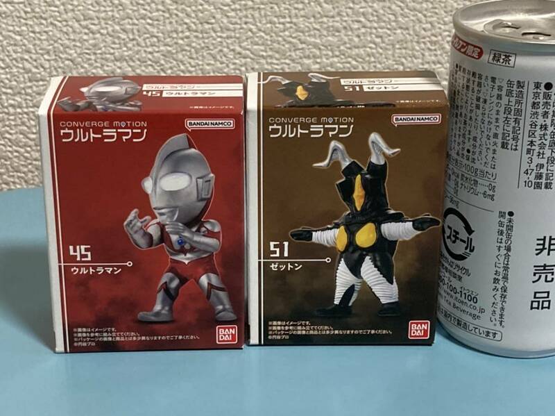 45 ウルトラマン★51 ゼットン★CONVERGE MOTION ウルトラマン7 -ULTRAMAN-★コンバージ モーション★2種まとめて♪