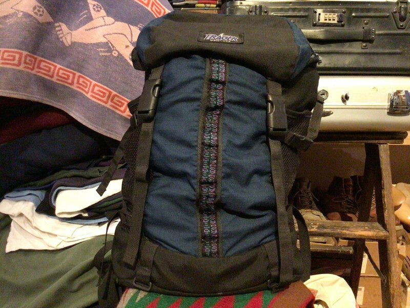 80’S 90’S MADE IN USA TRAGER NYLON BACK PACK アメリカ製 トレガー ナイロン バック パック リュック アウトドア