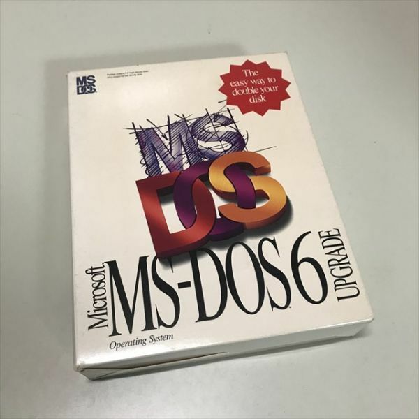 Z9526 ◆マイクロソフト MS-DOS6 アップグレード　PCソフト