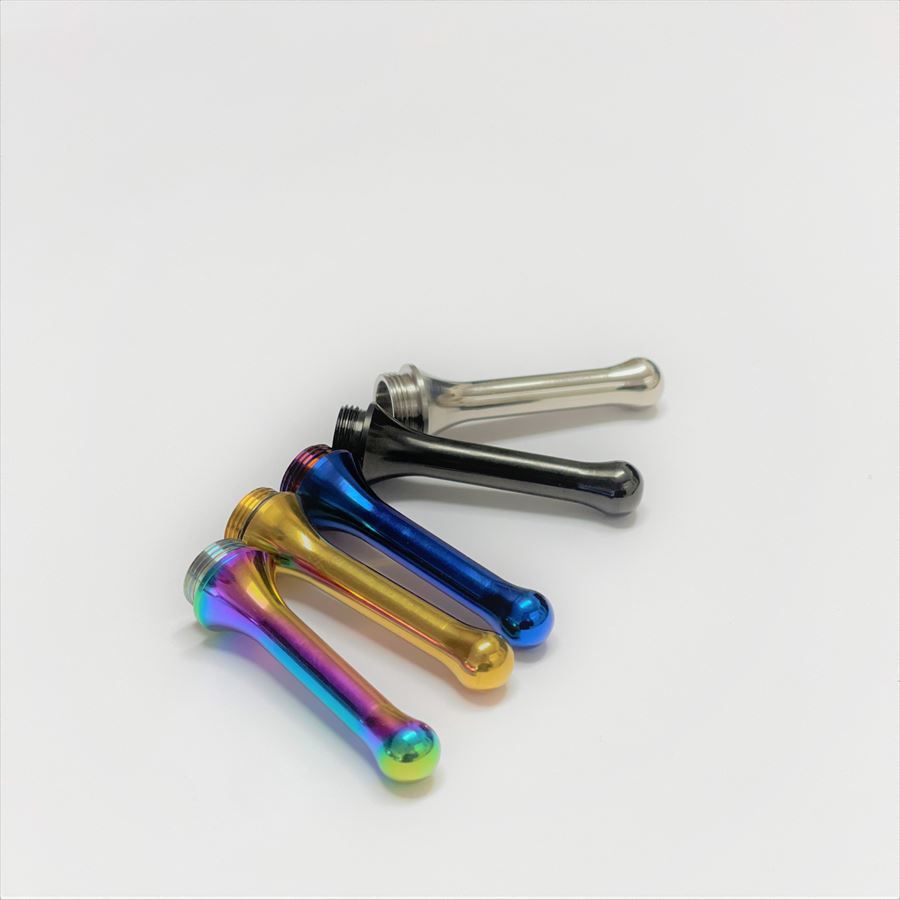 ZPI　64チタン　リールスタンド　1本　　ブルー　　　 シマノダイワ共通
