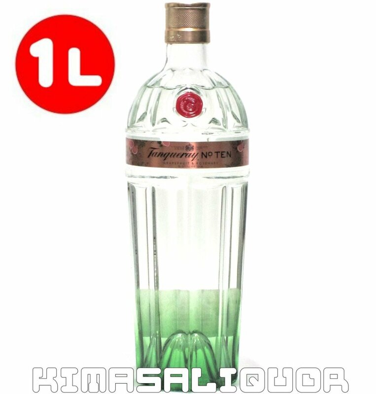 タンカレー ジン No.TEN ナンバーテン グレープフルーツ＆ローズマリー 45.3度 1000ml (1L)