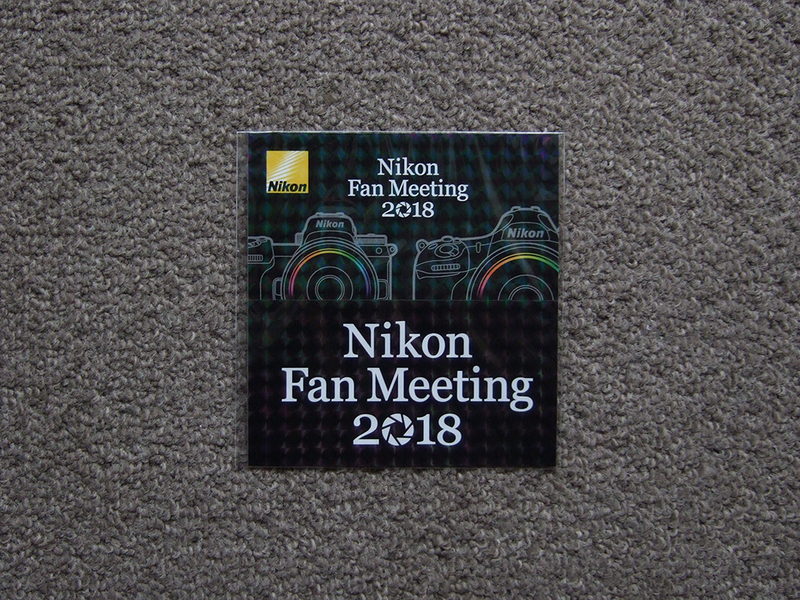 Nikon Fan Meeting 2018 ステッカー 未使用新品 非売品 検 シール ファンミーティング ホログラム NIKKOR ニッコール
