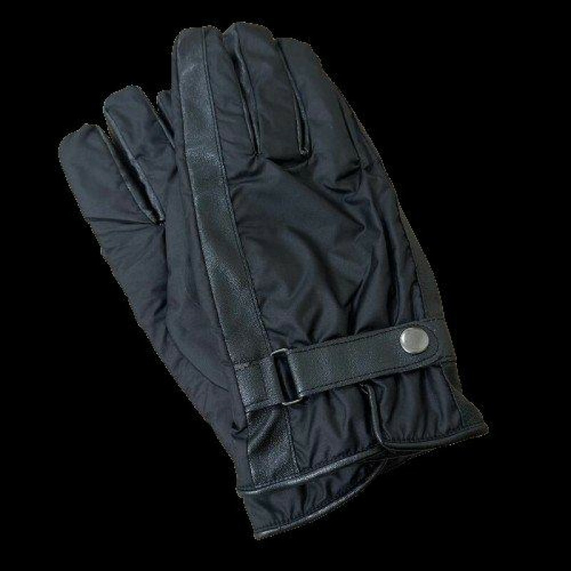 新品 ランバン 手袋 メンズ 男性用 手袋 ブラック 黒 24cm