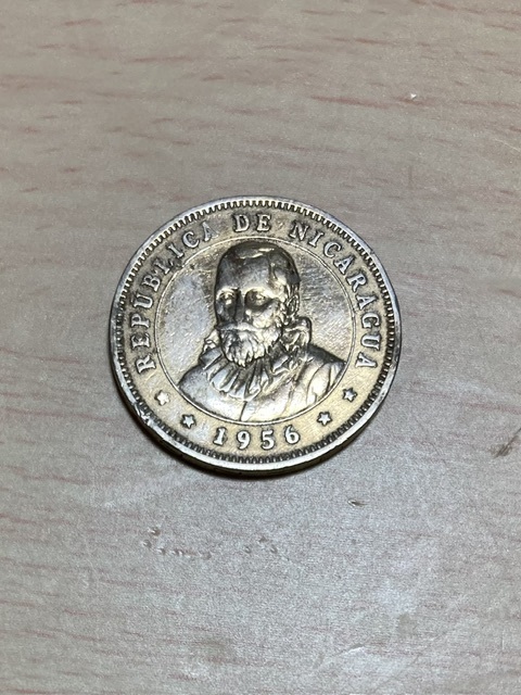 ニカラグア 1956 25 centavos 