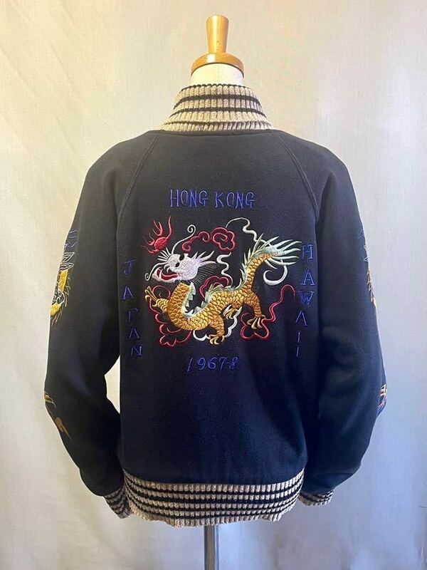 2000s Souvenir Jacket カットソー　Size L