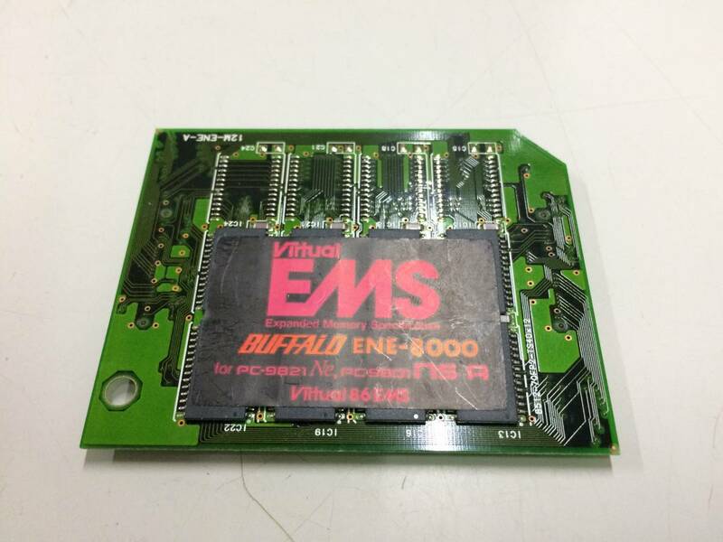 中古品 メルコ BUFFALO ENE-8000 PC-9821Ne/PC-9801NS/A用メモリモジュール 現状品