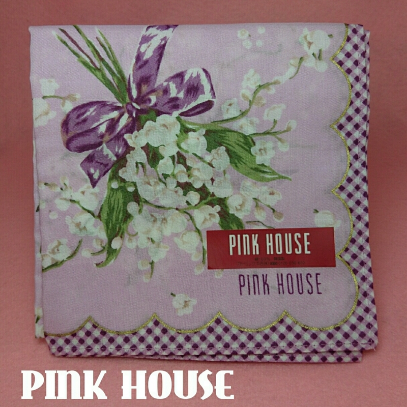 【未使用新品】　PINK HOUSE　ピンクハウス　ハンカチ　22　 8268